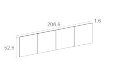 Dormitorio matrimonio COUPLE Blanco moderno | Atrapamuebles