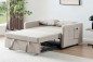 Sofá-cama PARMA Cinzento Claro