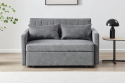 Sofá Cama PARMA Gris Oscuro