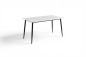 Pack Mesa de salón POLITANO + 4 Sillas CAPRI verdes