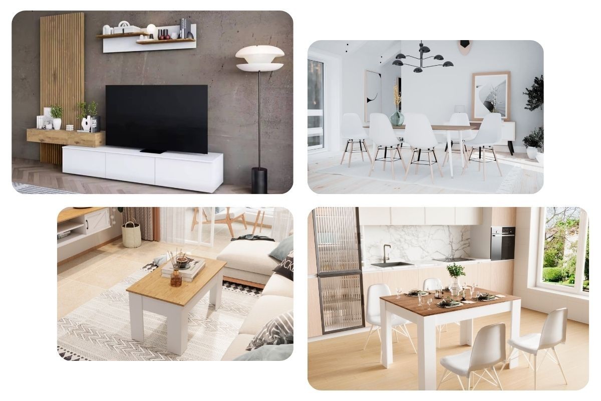 Pack muebles de salón DAPHNE LOTTA