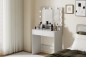 Mesa Tocador GLOSS 2 Cajones Blanco