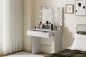 Mesa Tocador GLOSS 2 Cajones Blanco