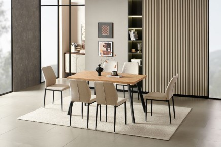 Mesa de salón PINTUS 140X80
