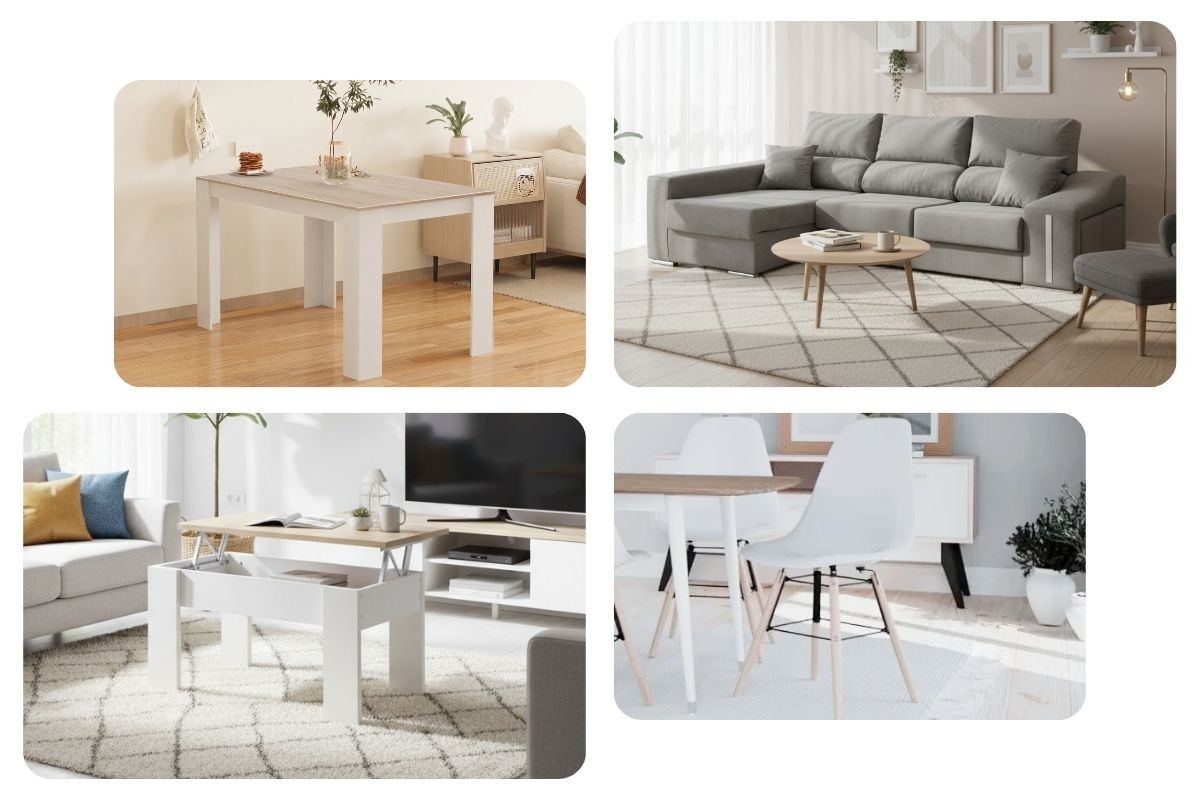 Pack Muebles de Salón lux Oscar Izquierda Pack Muebles de Salón lux Oscar Izquierda