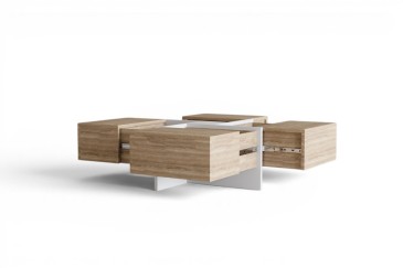 Mesa de centro KUBB 80x80 cm | Atrapamuebles