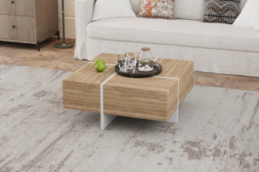 Mesa de centro KUBB 80x80 cm | Atrapamuebles