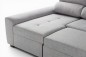 Chaise longue Cama Esquerda ROSALIA Cinza
