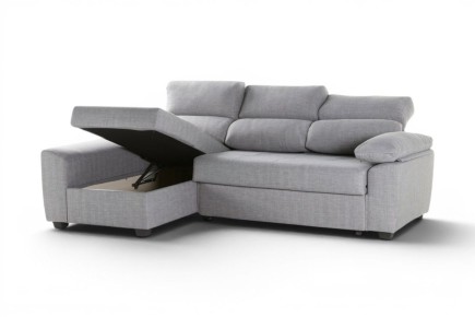 Chaiselongue Cama Izquierda ROSALIA Gris