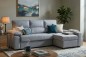 Chaiselongue Cama Derecha ROSALIA Gris