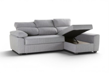 Chaiselongue Cama Derecha ROSALIA Gris