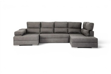 Chaiselongue Cama Rinconera Derecha COOPER Gris