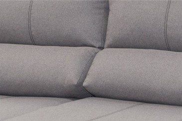 Chaiselongue Cama Izquierda DANIEL Gris 270 cm