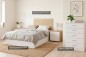 Pack Quarto MAIA + Canapé RECKTO 135 + Cômoda COUPLE
