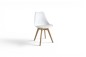 PACK Mesa HAMAR Blanca + 4 Sillas Beech Blancas diseño PACK Mesa HAMAR Blanca + 4 Sillas Beech Blancas diseño