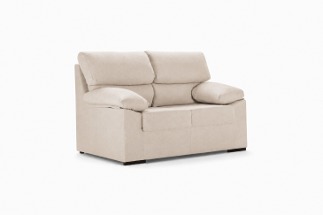 Sofá 2 plazas RUBEN Beige desenfundable | Atrapamuebles