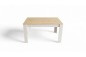 Mesa de jantar extensível LUX Branco e Carvalho Canadian Mesa de jantar extensível LUX Branco e Carvalho Canadian