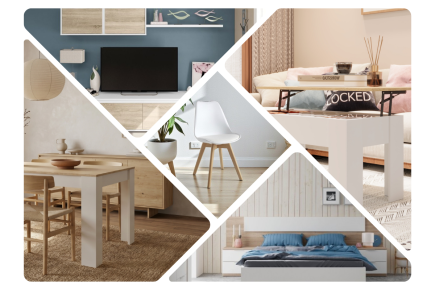 Piso completo 2 - Mediterráneo en madera | Atrapamuebles