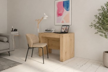 Mesa Consola comedor extensible. 4 en 1 De cónsola a mesa extensible de 238 cm en un solo mueble