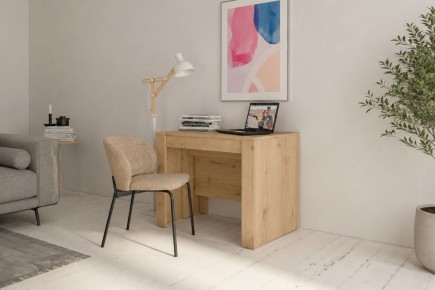 Mesa de jantar de consola extensível. 4 em 1 De mesa de consola a mesa extensível de 238cm.