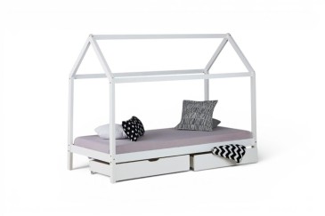 Cama Cabaña SCOOBY Blanca