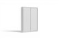 Armario RUBI 2 Puertas correderas Blanco Armario RUBI 2 Puertas correderas Blanco