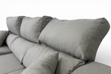 Chaiselongue Izquierda OSCAR Greige al mejor precio