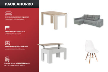 Pack completo de móveis de sala | Atrapamuebles