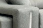 Chaiselongue Derecha OSCAR Gris azulado Chaiselongue Derecha OSCAR Gris azulado