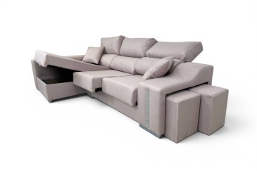 Chaiselongue Izquierda OSCAR Rosa Palo