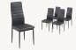 PACK Mesa HAMAR Roble + 4 Sillas Yuri Negras PACK Mesa HAMAR Roble + 4 Sillas Yuri Negras