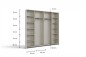 Roupeiro SLAT39 200x210 Branco