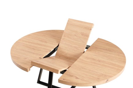 Mesa de jantar redonda RAJANA Natural
