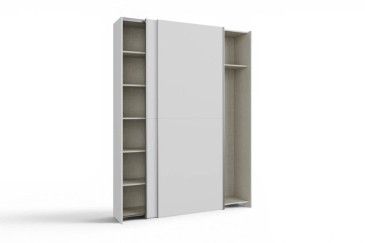 Armario SLAT39 150x210 Blanco moderno y funcional
