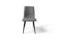 PACK Mesa KRUSS Roble + 4 Sillas SAROTU Gris PACK Mesa KRUSS Roble + 4 Sillas SAROTU Gris