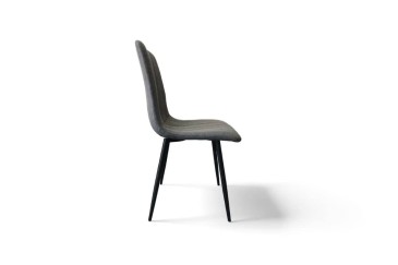 PACK Mesa KRUSS Carvalho + 4 cadeiras SAROTU Cinzento