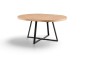 PACK Mesa RAJANA Roble + 4 Sillas SAROTU Gris PACK Mesa RAJANA Roble + 4 Sillas SAROTU Gris