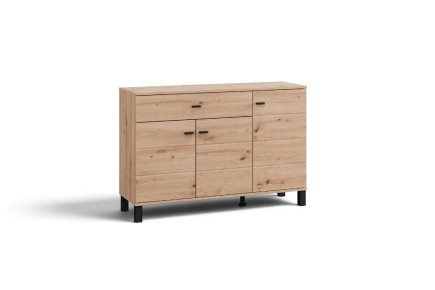 Aparador ALMOND 3 Puertas 1 Cajón Roble Artisan