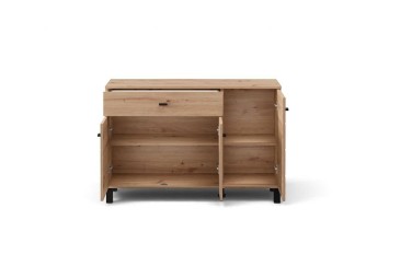 Aparador ALMOND 3 puertas 1 cajón Roble Artisan