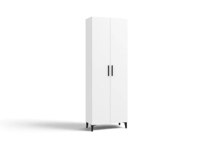 Zapatero 2 Puertas BUSETO 195 cm Blanco