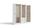 Roupeiro TROY Branco 6 portas Roupeiro TROY Branco 6 portas