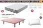 Pack AHORRO Descanso - Base ANKARA Visco 150x190 Pack AHORRO Descanso - Base ANKARA Visco 150x190