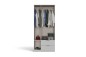 Roupeiro MILAN Branco com 3 Portas e 2 Gavetas Roupeiro MILAN Branco com 3 Portas e 2 Gavetas
