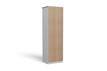 Armario MILAN Blanco 55 cm ancho, 2 puertas y 2 cajones| Atrapamuebles