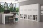 Mueble multiusos DENVER con puertas y huecos abiertos