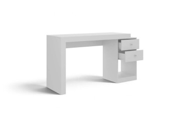 Escritorio DENVER Blanco Extensible 120-160 cm | Atrapamuebles