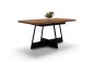Mesa ATRIA rectangular con base negra