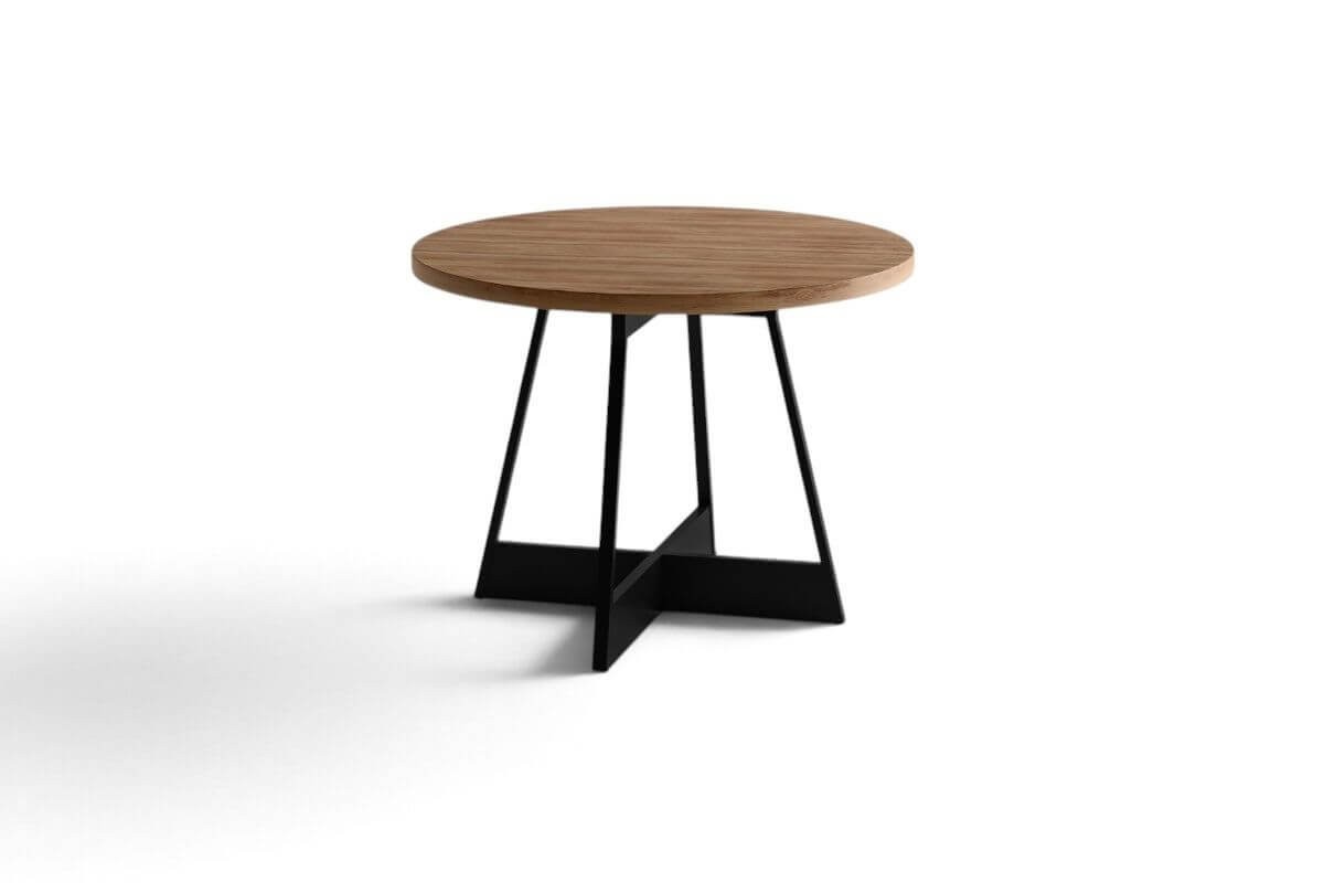 Mesa ATRIA redonda con tablero de 99 cm de diámetro