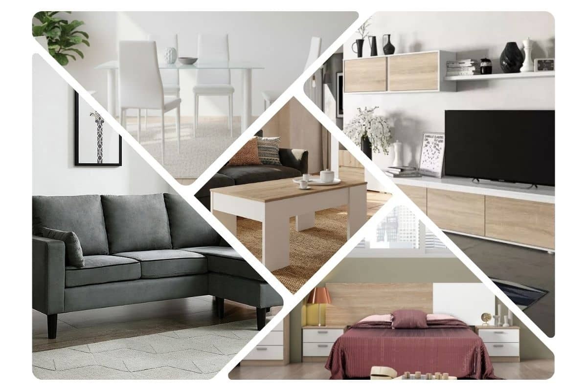Apartamento Completo 15 - PIMS COUPLE (CH Cinzento, Pack Mesa e Cadeiras Branco) Apartamento Completo 15 - PIMS COUPLE (CH Cinzento, Pack Mesa e Cadeiras Branco)