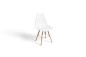 Pack HAMAR Mesa em branco + 4 cadeiras BEECH branco de design